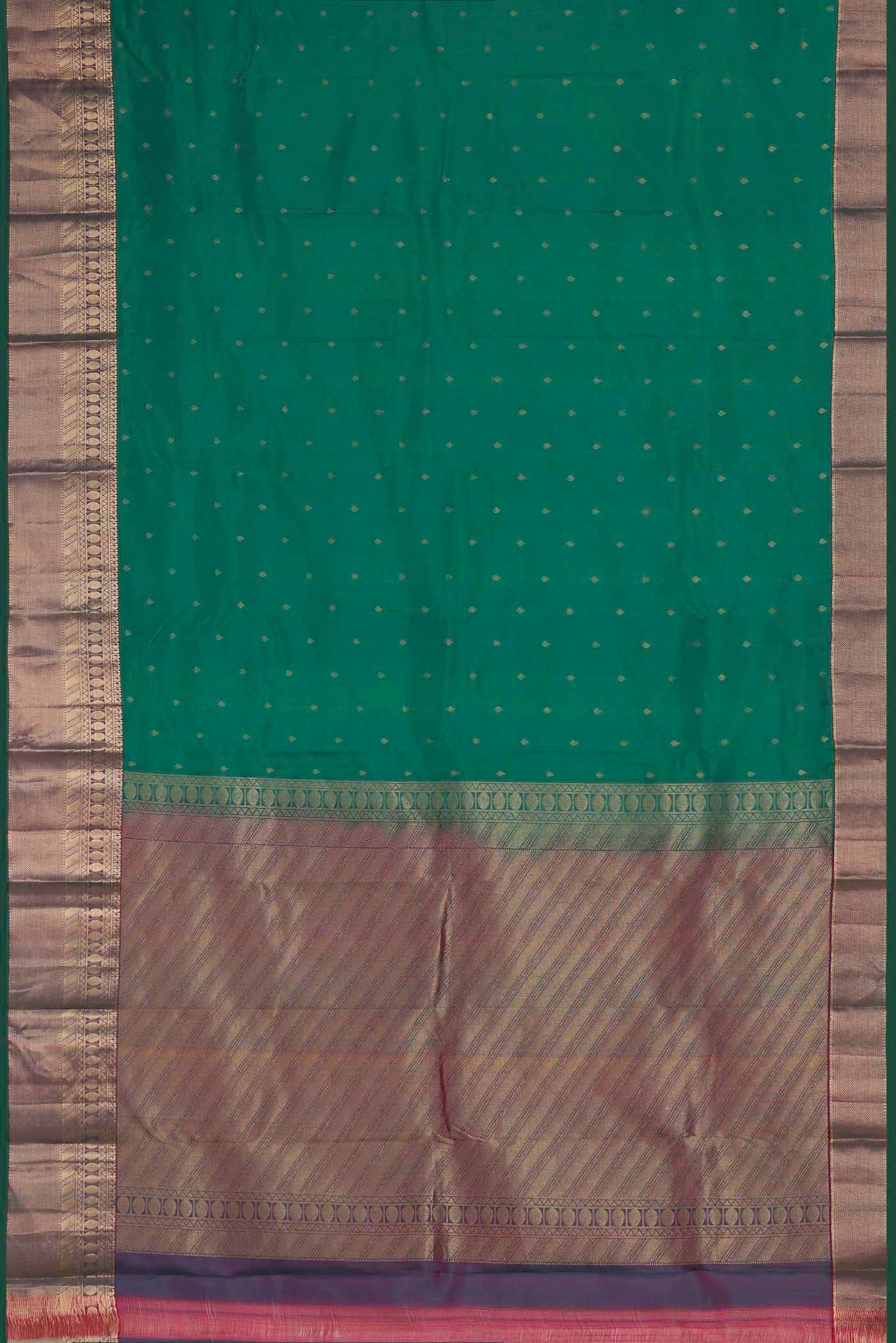 Green Kanchipuram Silk Saree