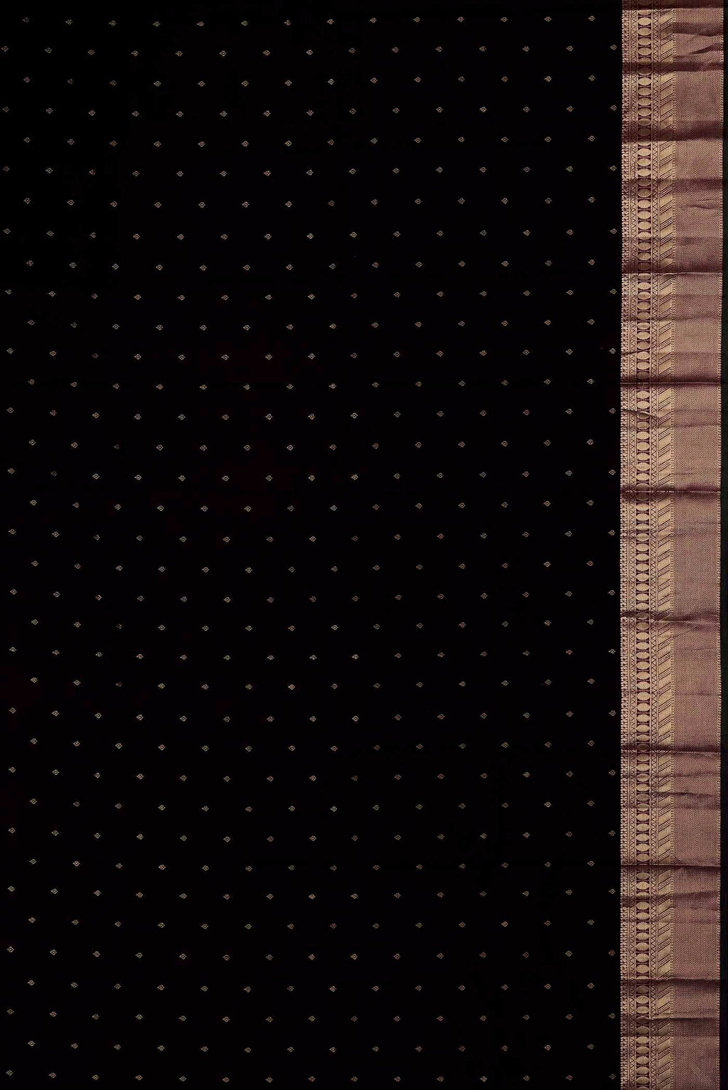 Black Kanchipuram Silk Saree