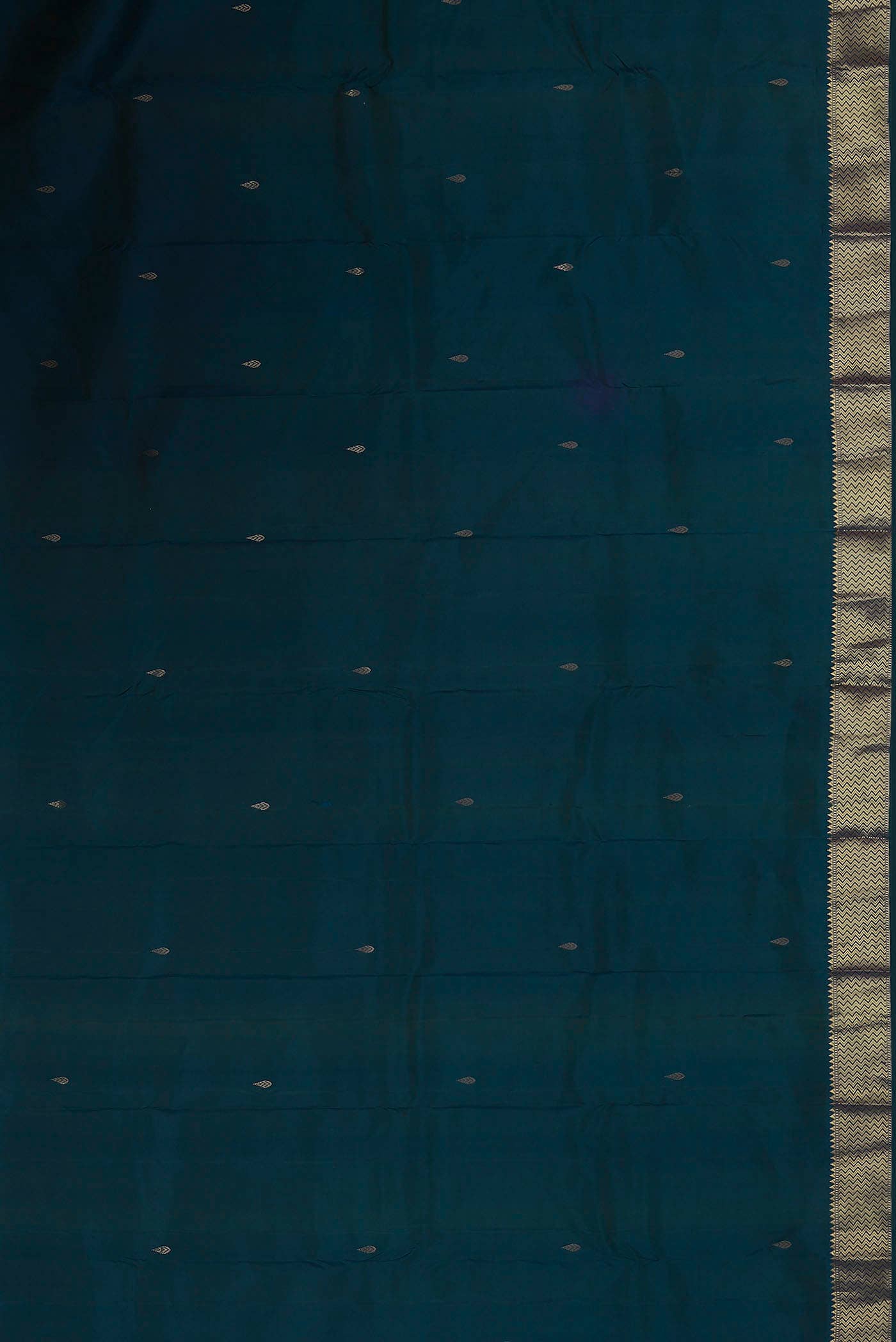 Blue Kanchipuram Silk Saree