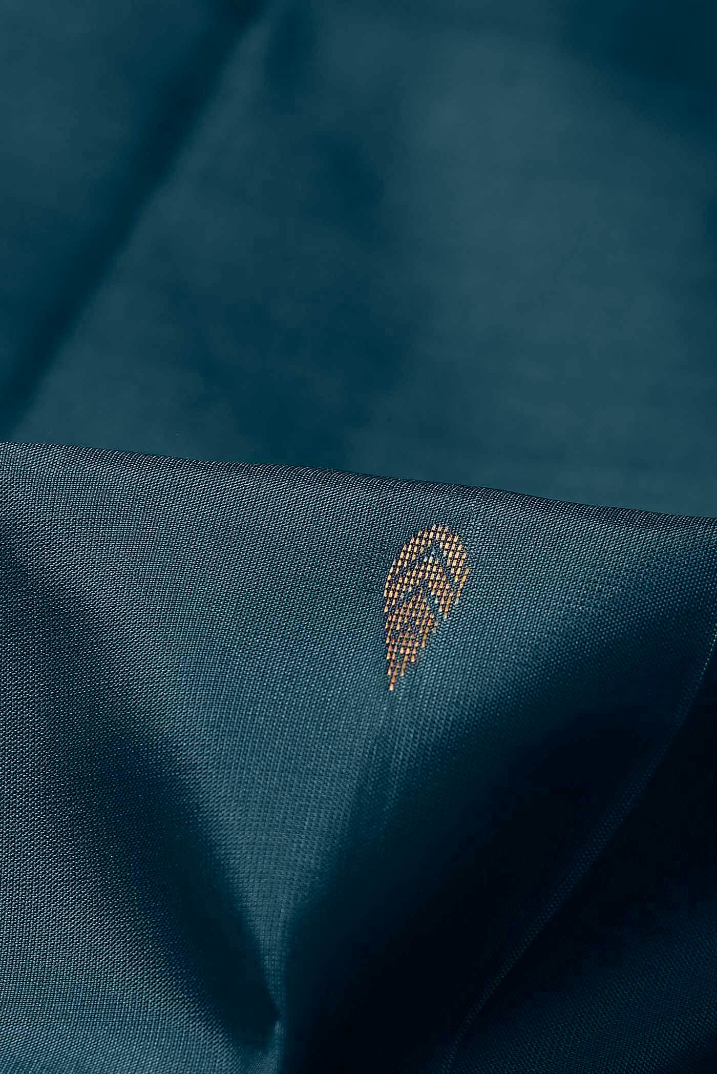 Blue Kanchipuram Silk Saree