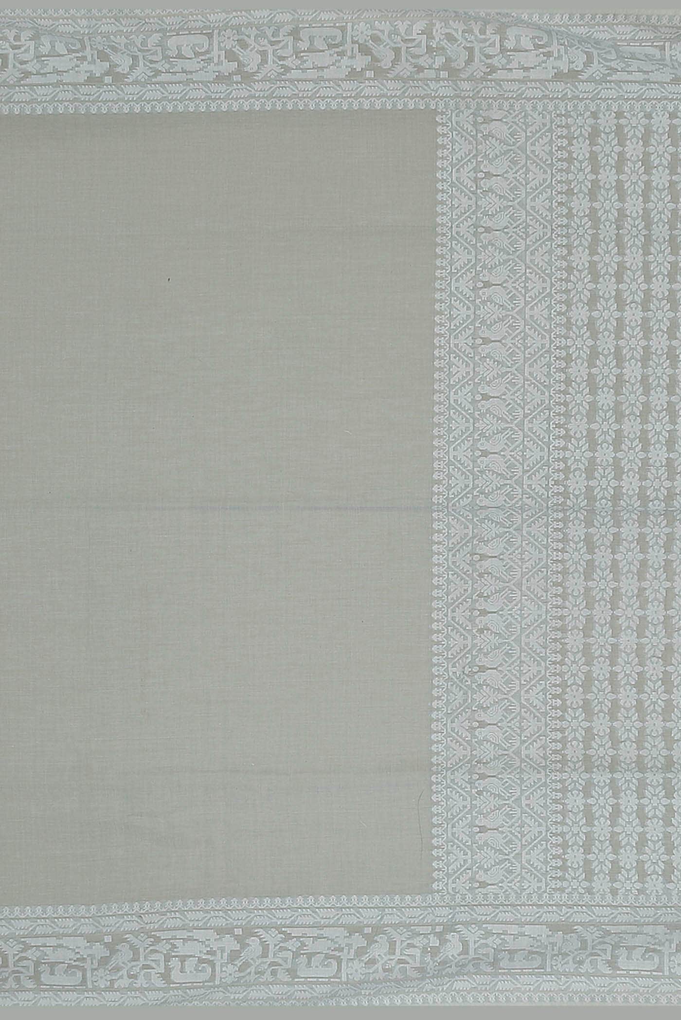 Blue Bengal Cotton Saree