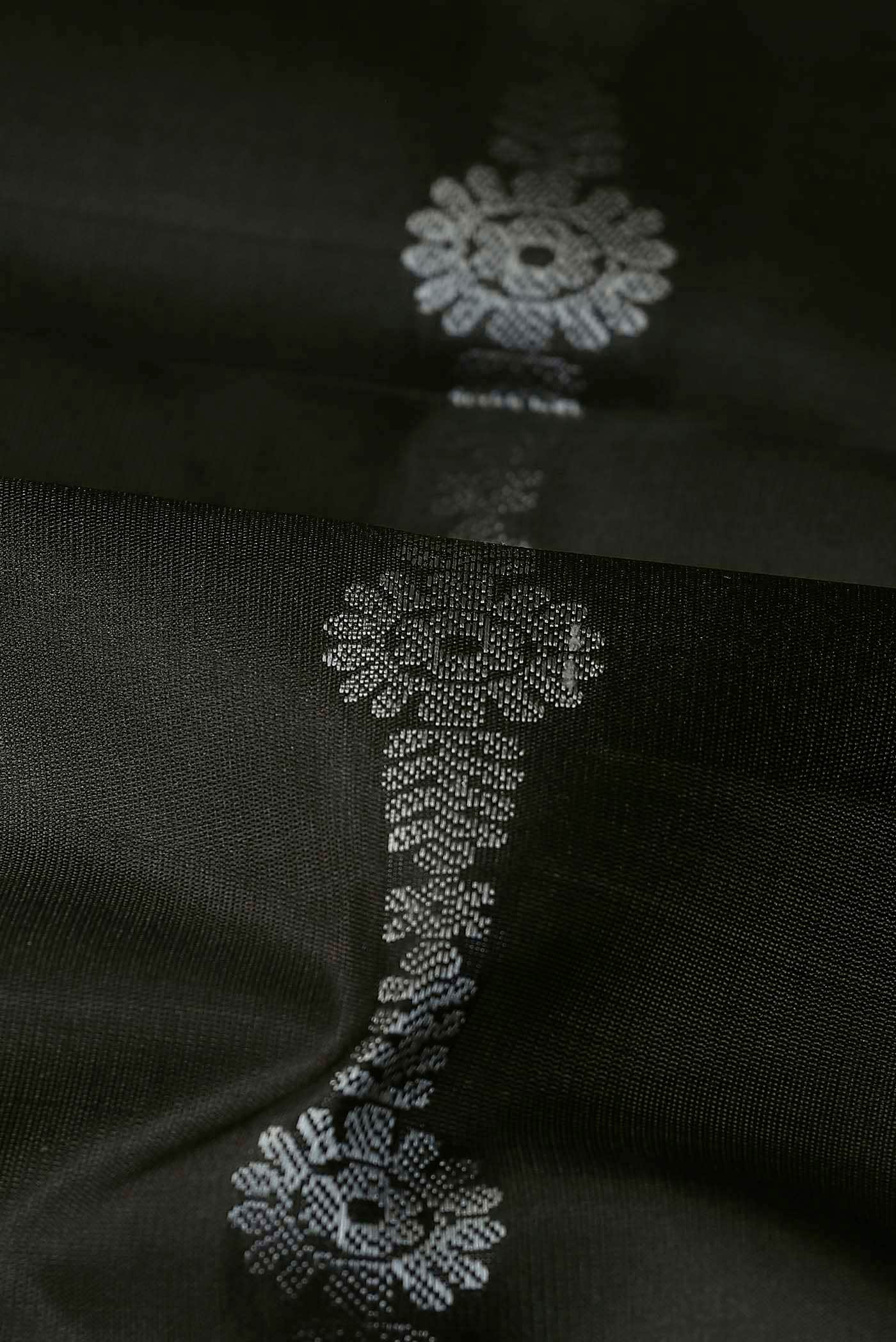Black Soft Silk Saree