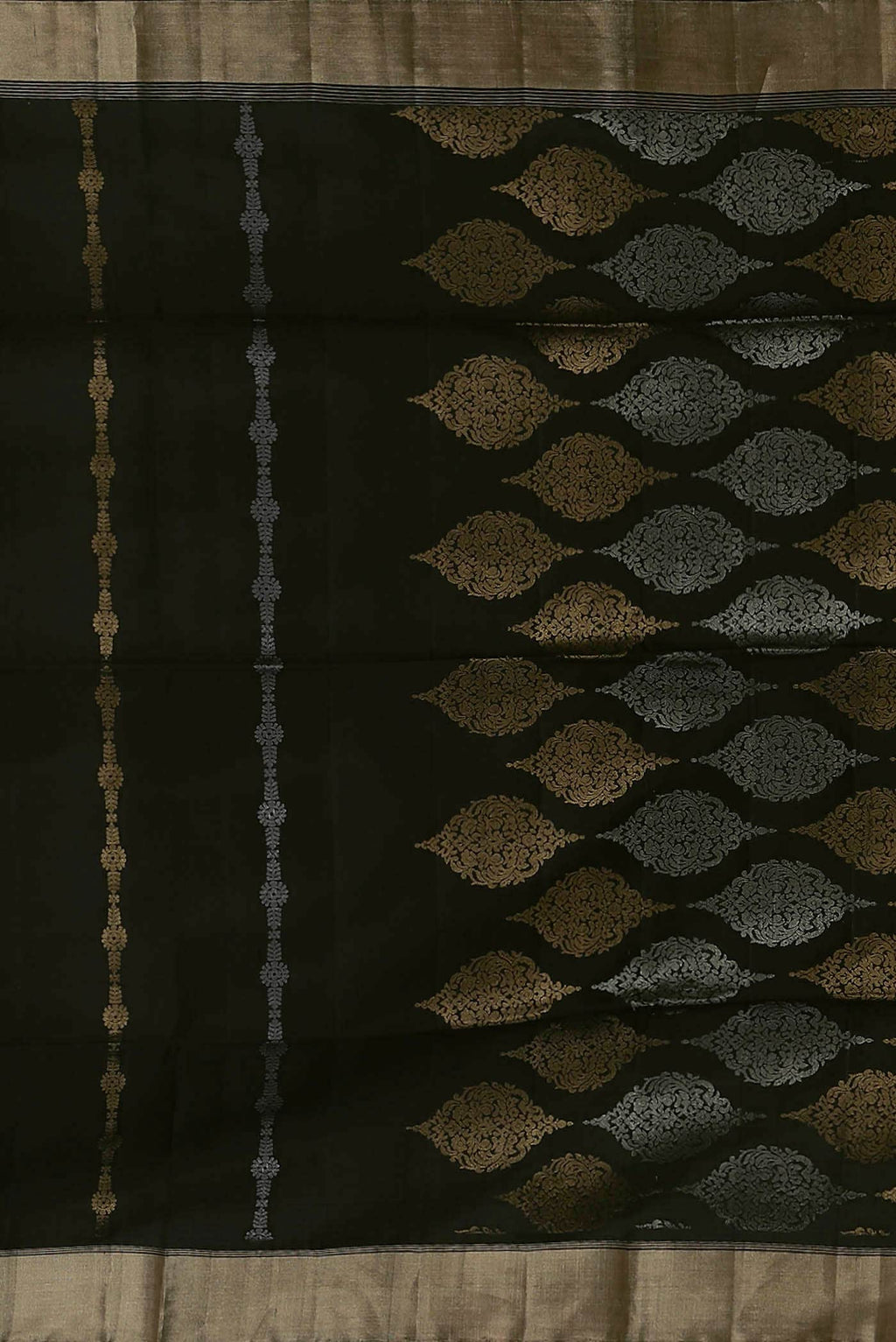Black Soft Silk Saree