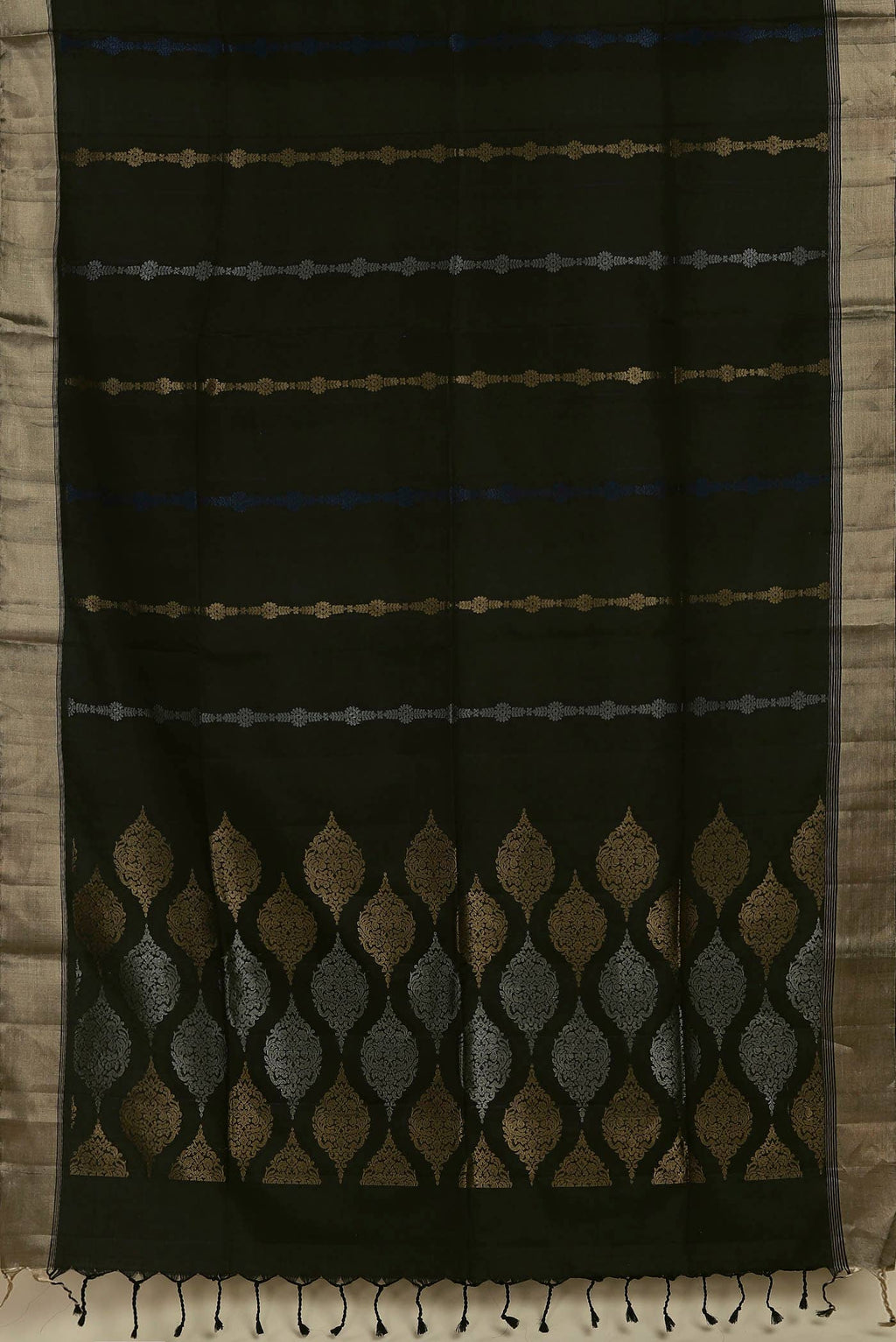Black Soft Silk Saree