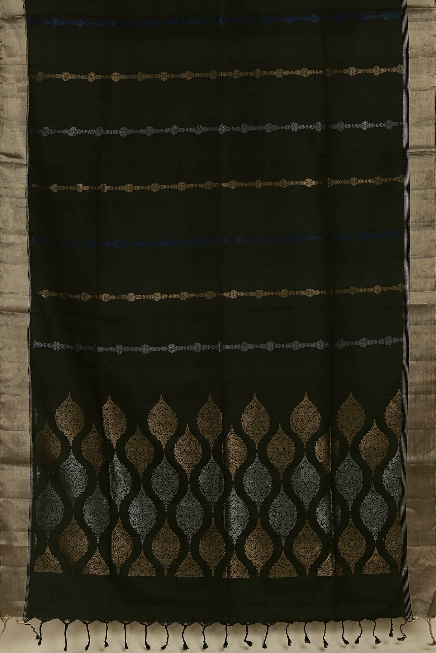 Black Soft Silk Saree