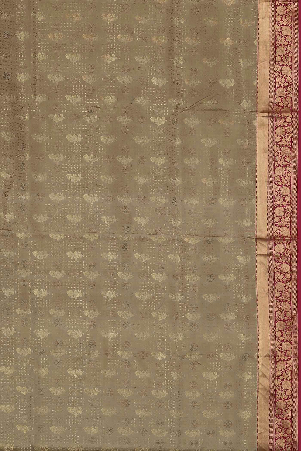 Beige Soft Silk Saree