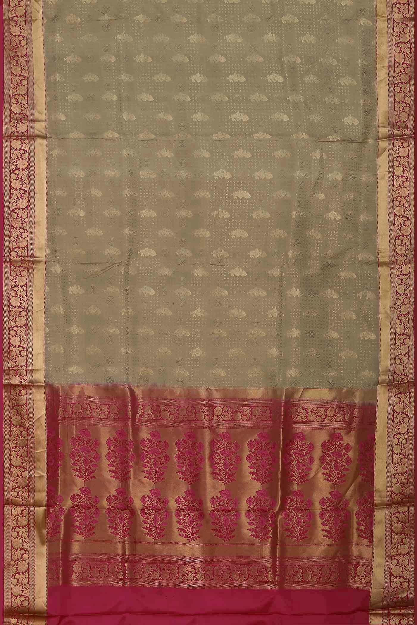 Beige Soft Silk Saree
