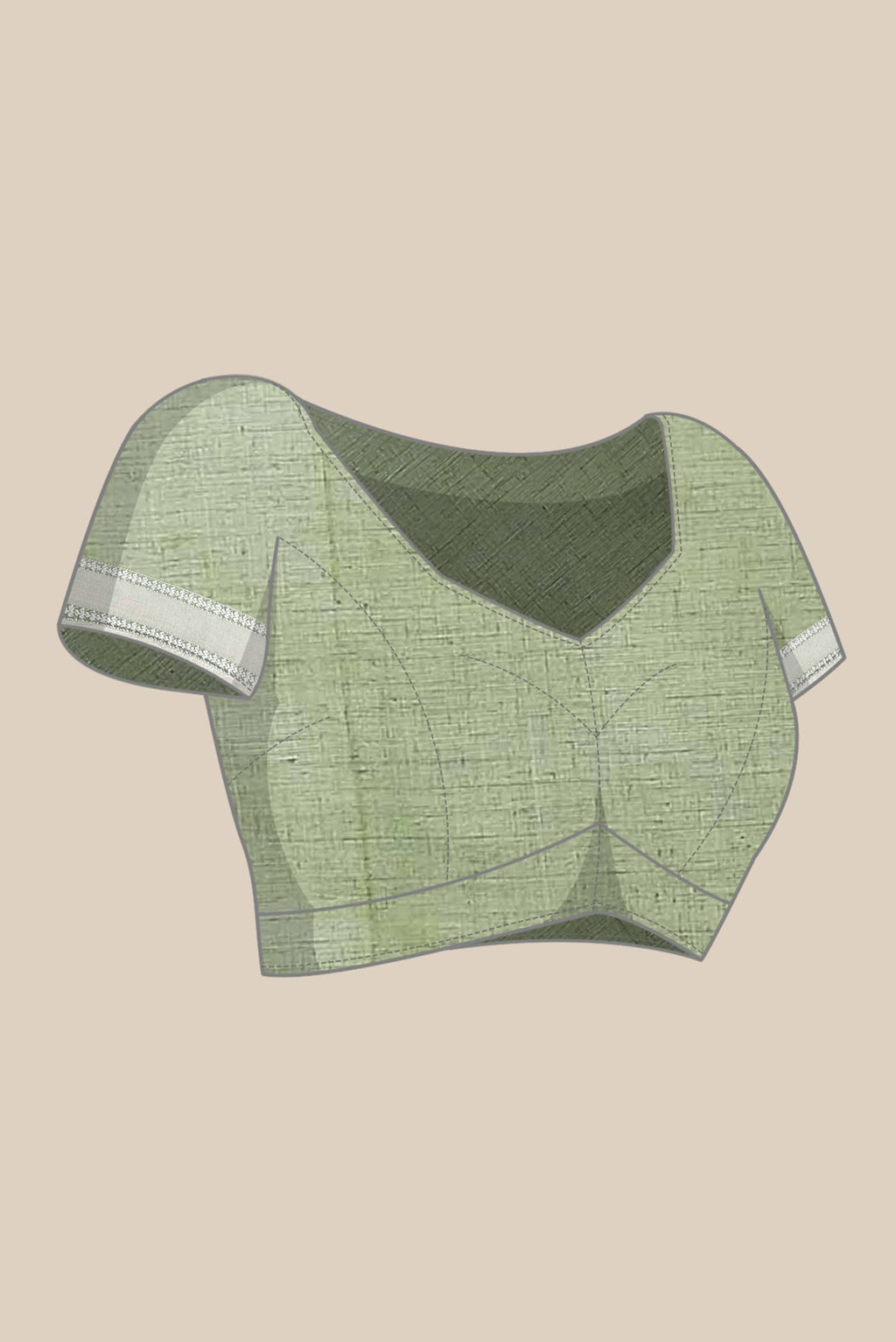 Green Bengal Cotton Saree
