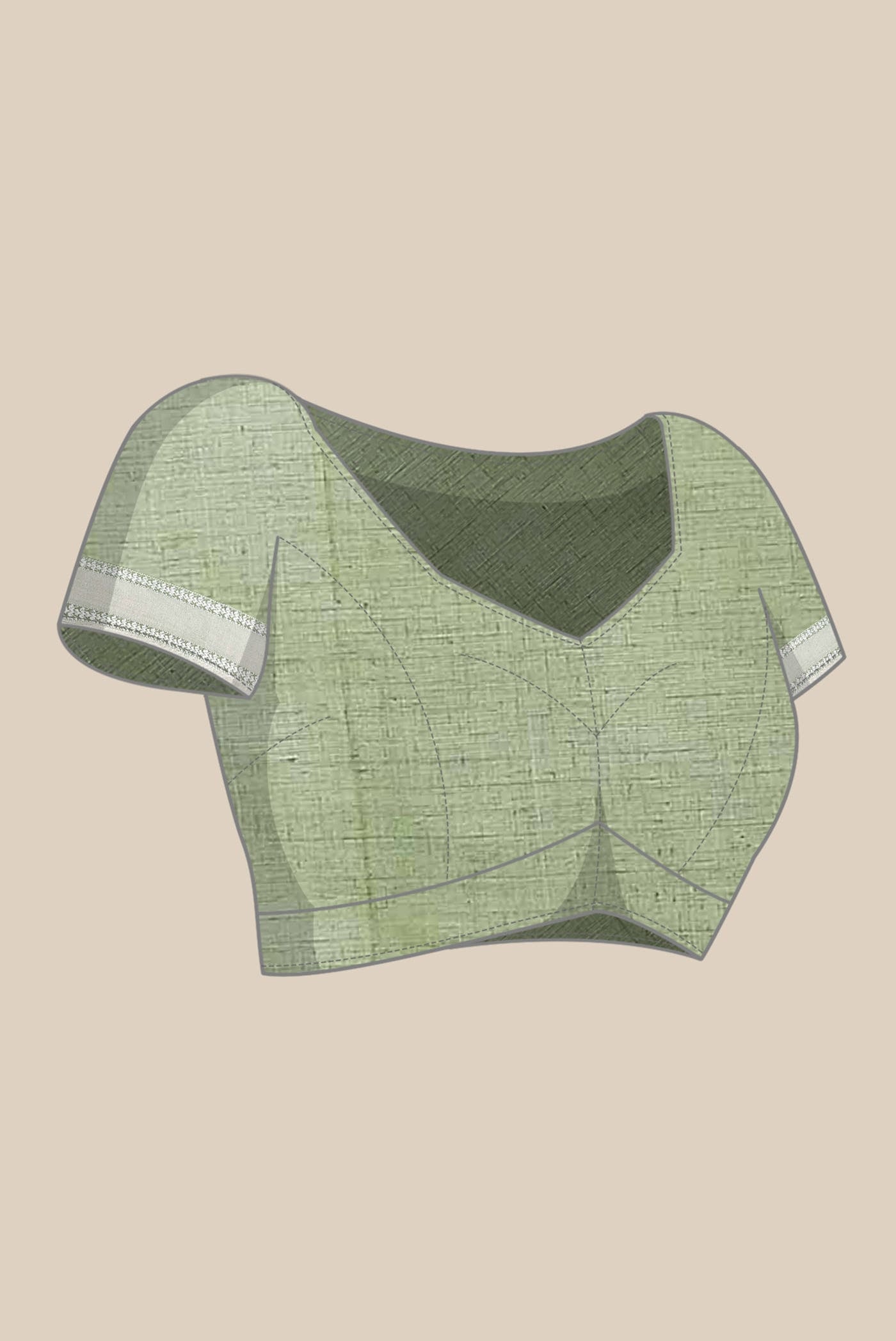 Green Bengal Cotton Saree