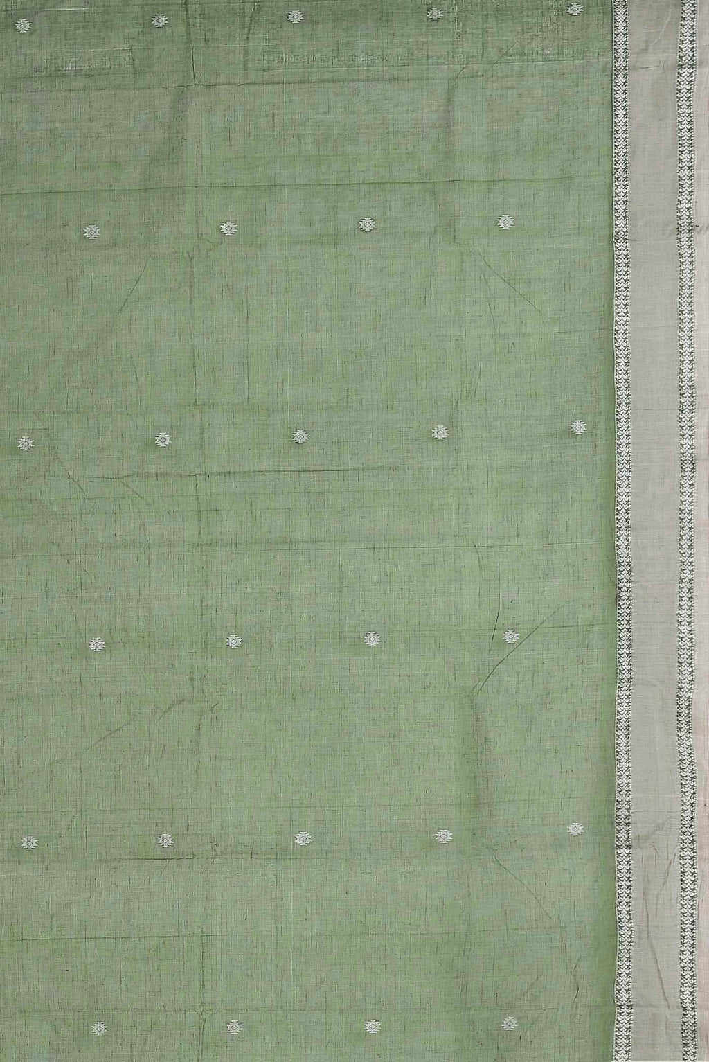 Green Bengal Cotton Saree