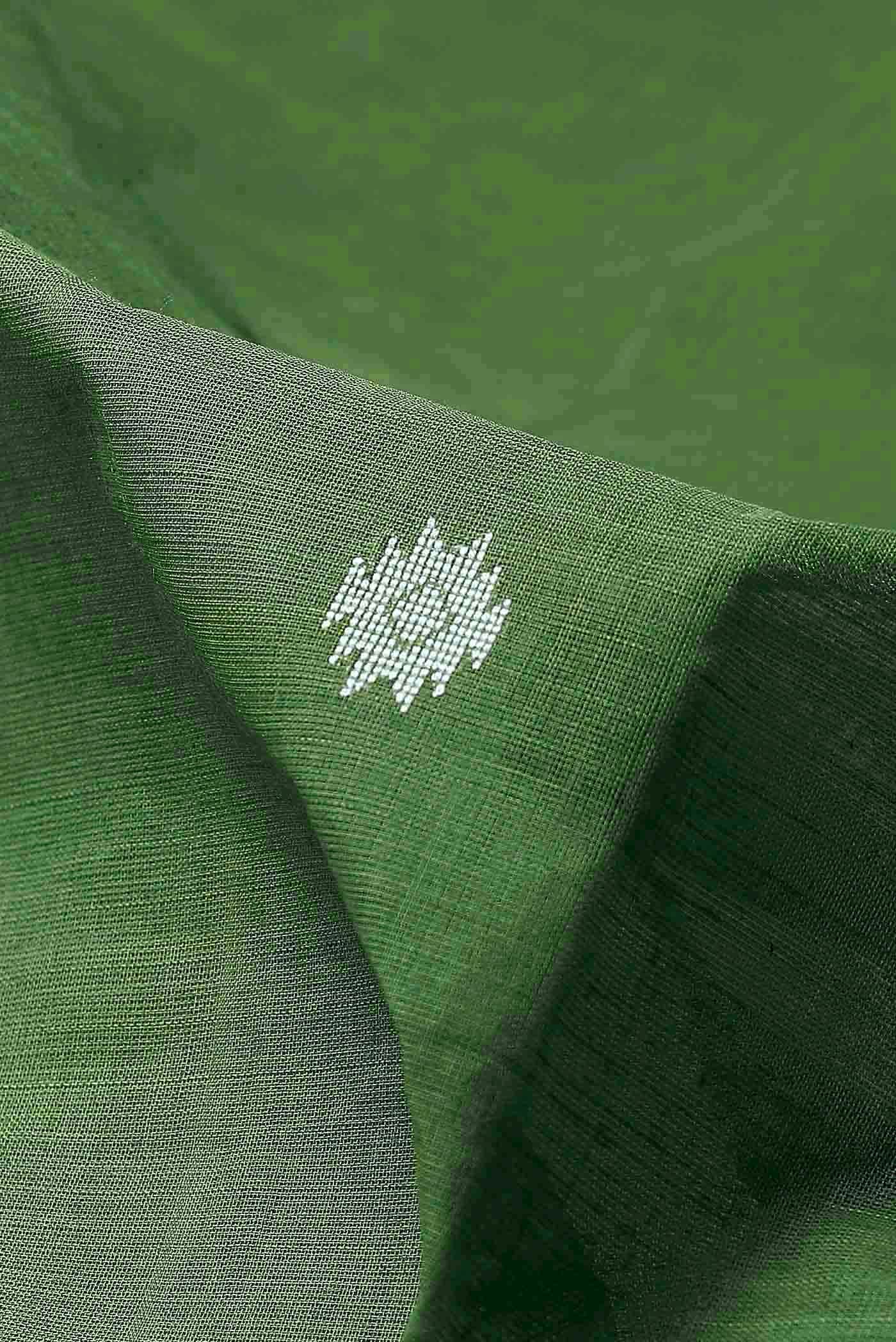 Green Bengal Cotton Saree