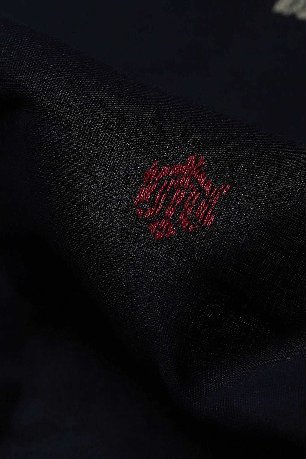 Black Bengal Cotton Saree