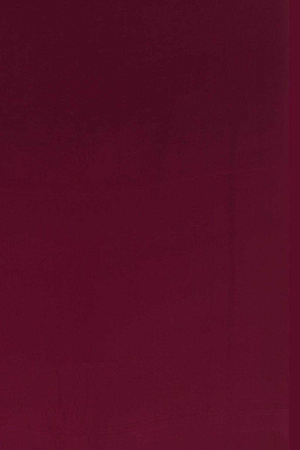 Maroon Mysore Crepe Saree