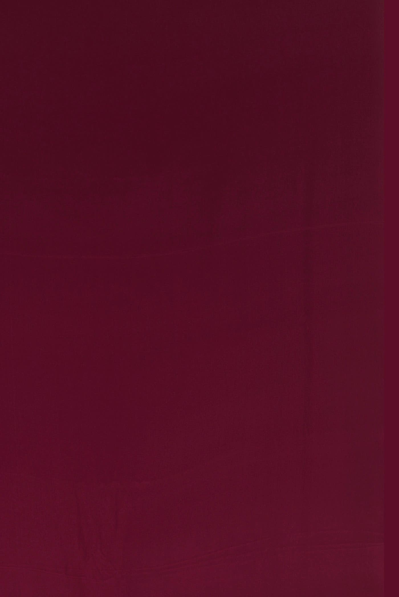 Maroon Mysore Crepe Saree