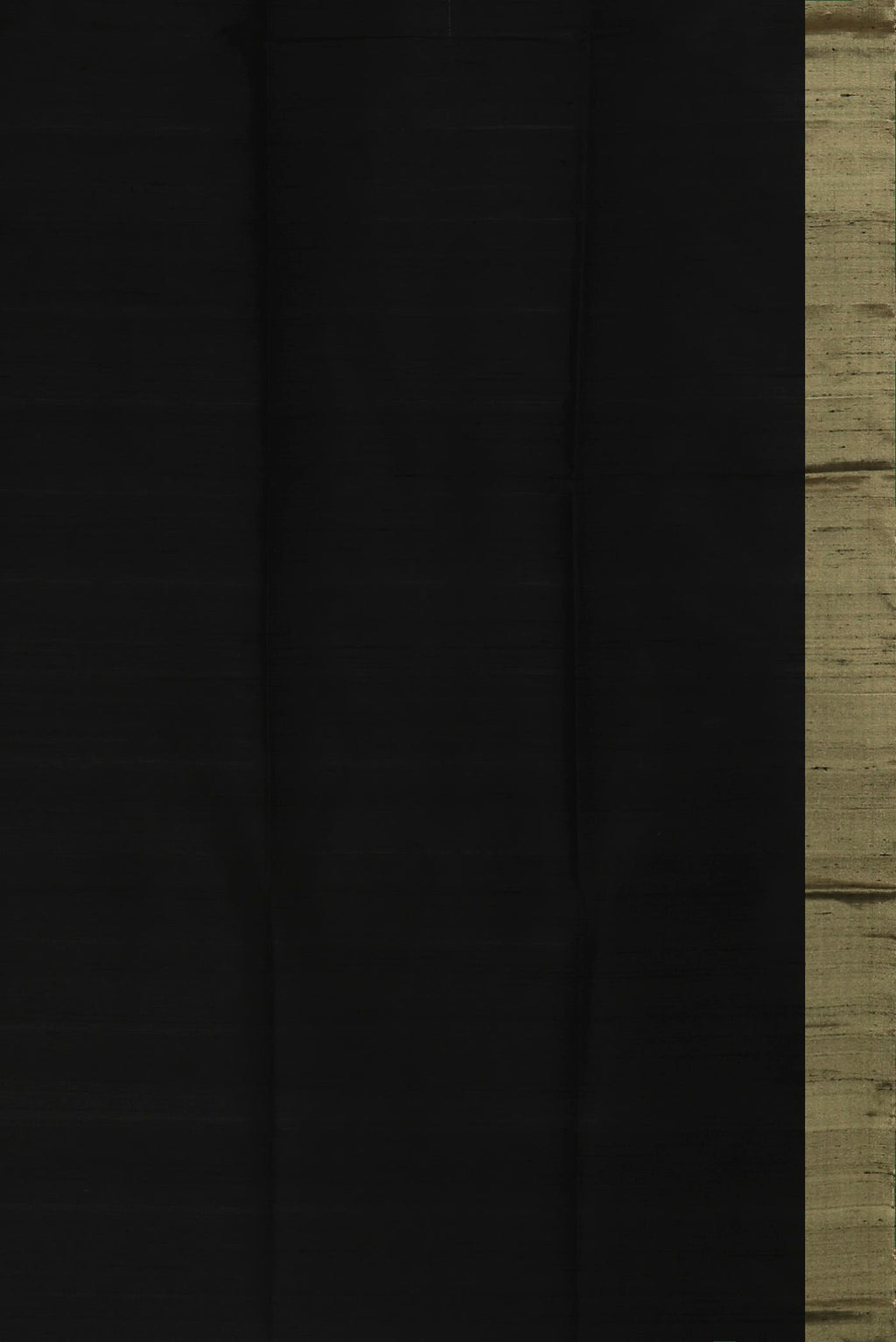 Black Raw Silk Saree