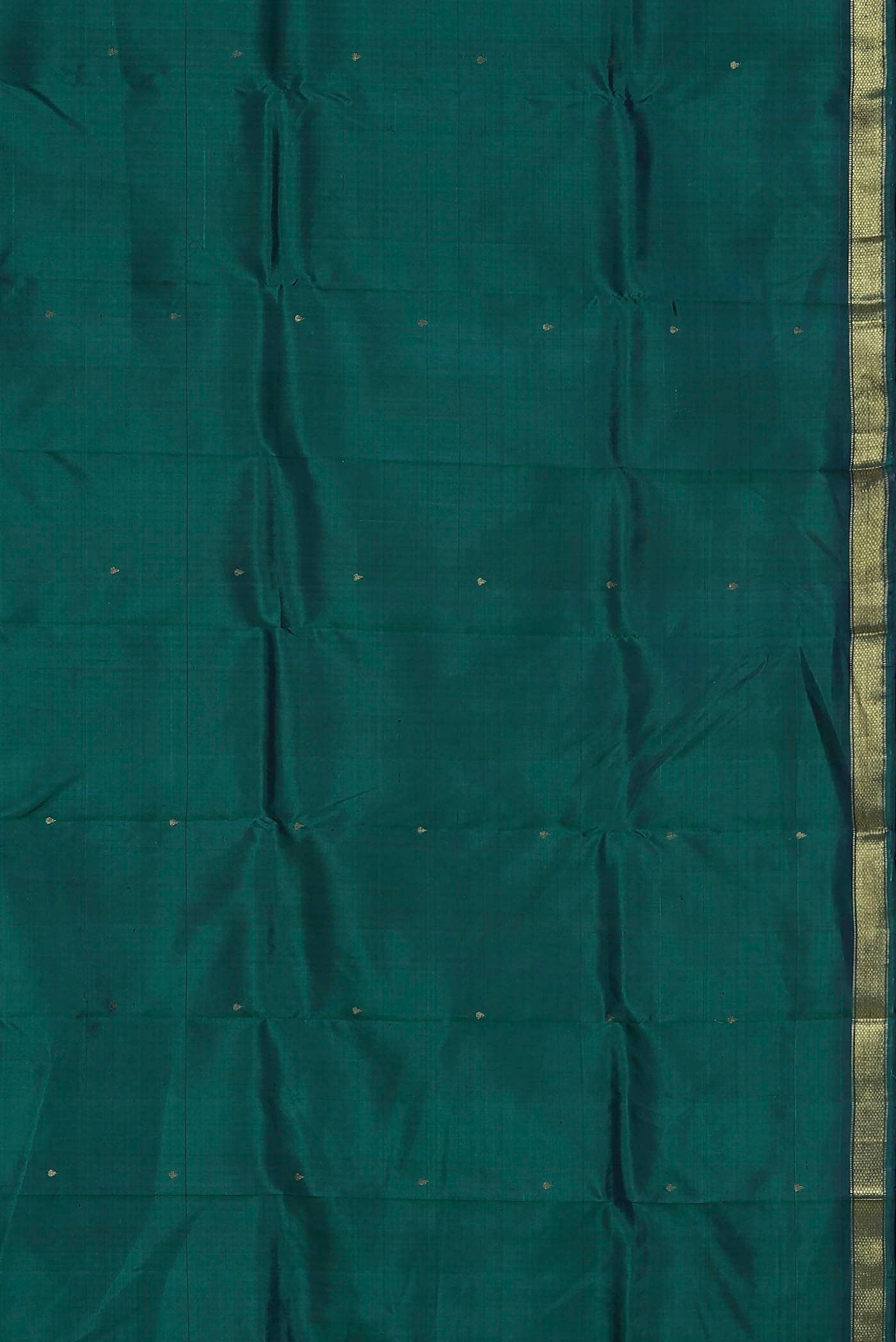 Blue Kanchipuram Silk Saree