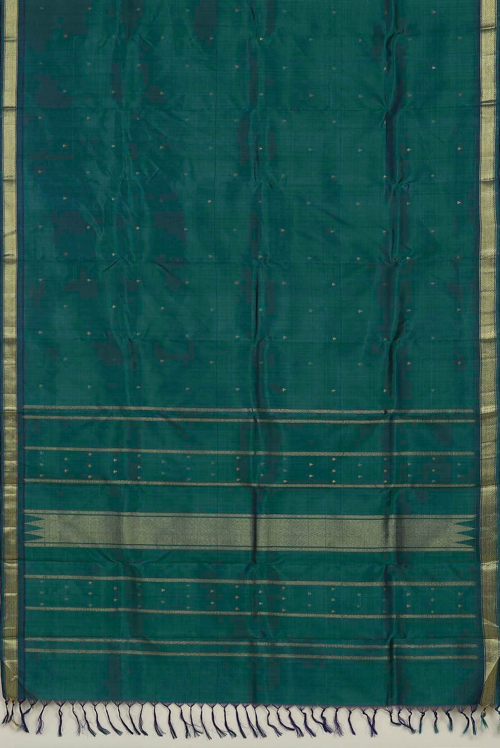 Blue Kanchipuram Silk Saree