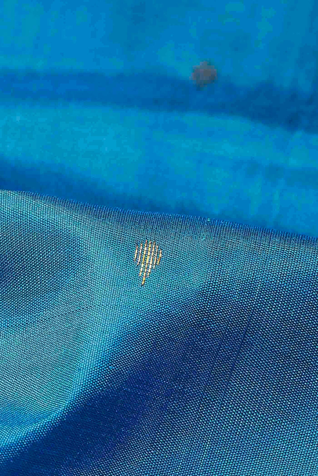 Blue Kanchipuram Silk Saree