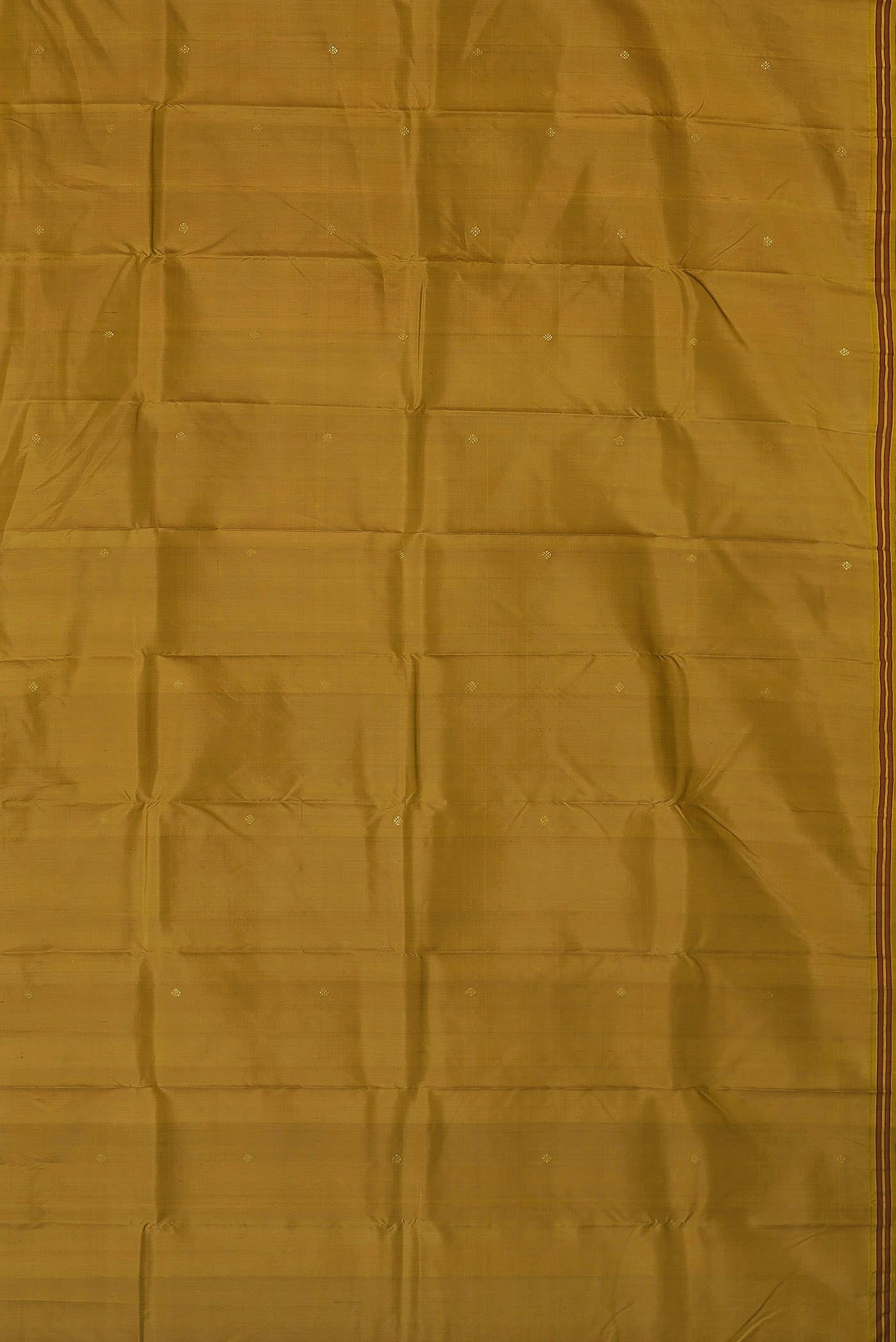 Brown Kanchipuram Silk Saree