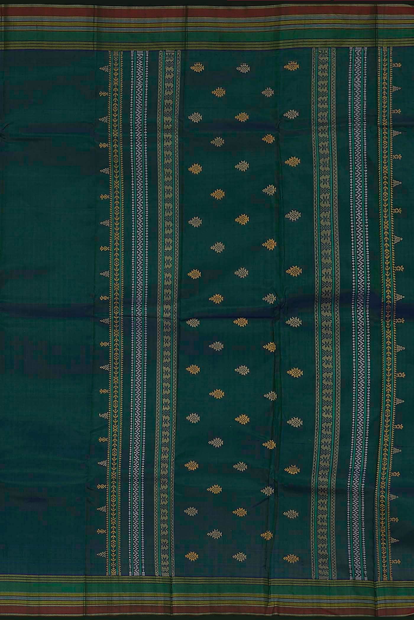 Blue Kanchipuram Silk Saree