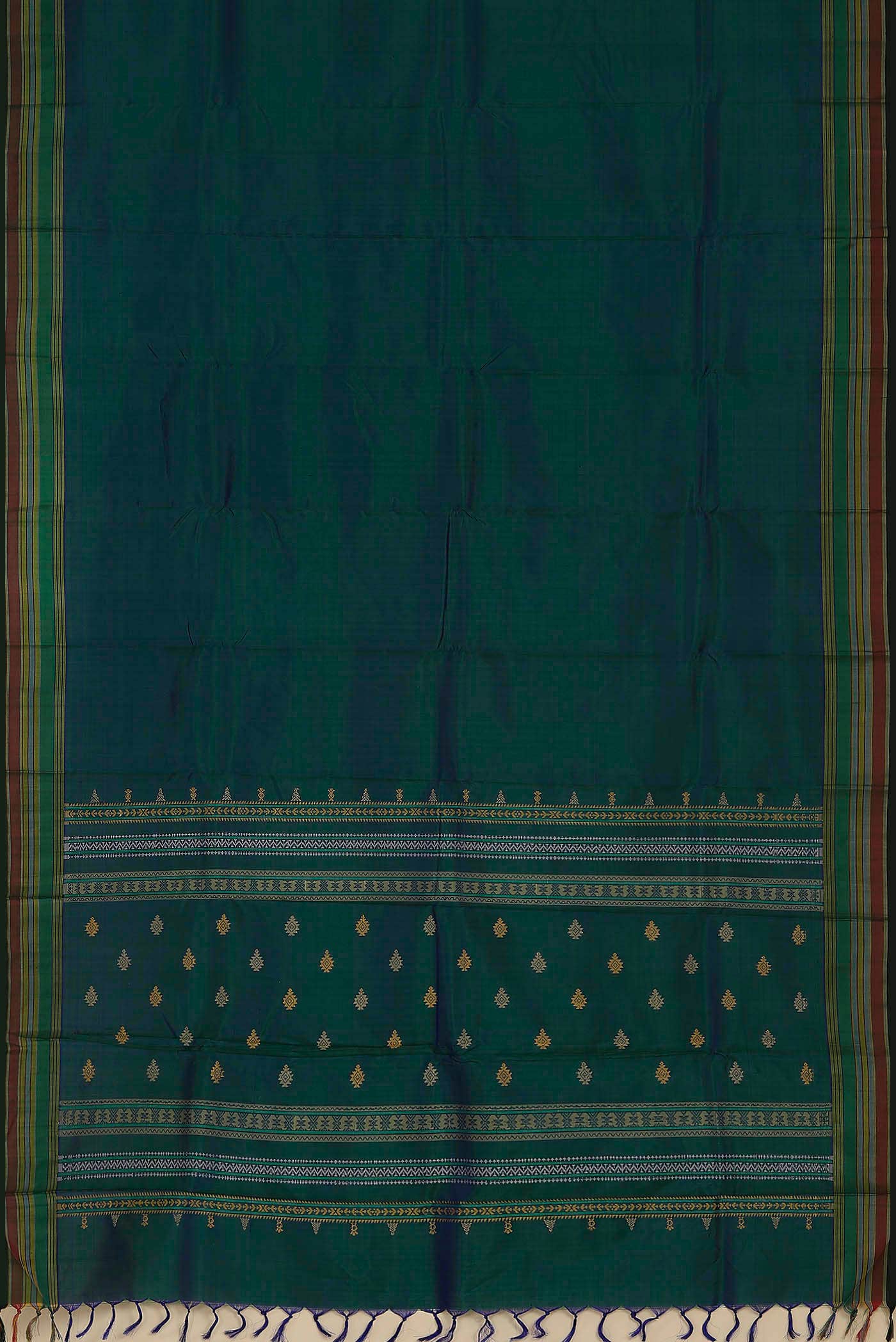 Blue Kanchipuram Silk Saree