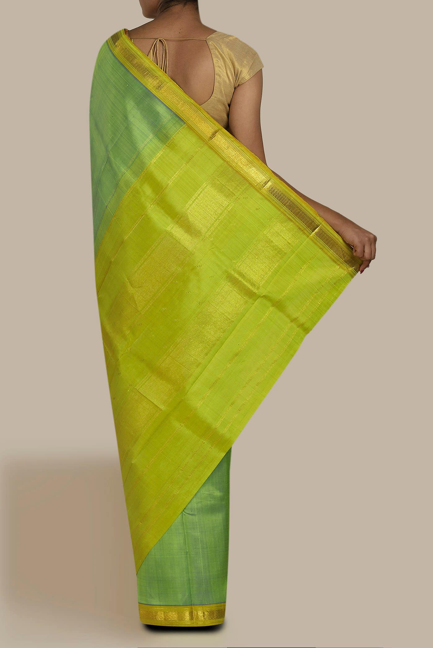 Green Kanchipuram Silk Saree