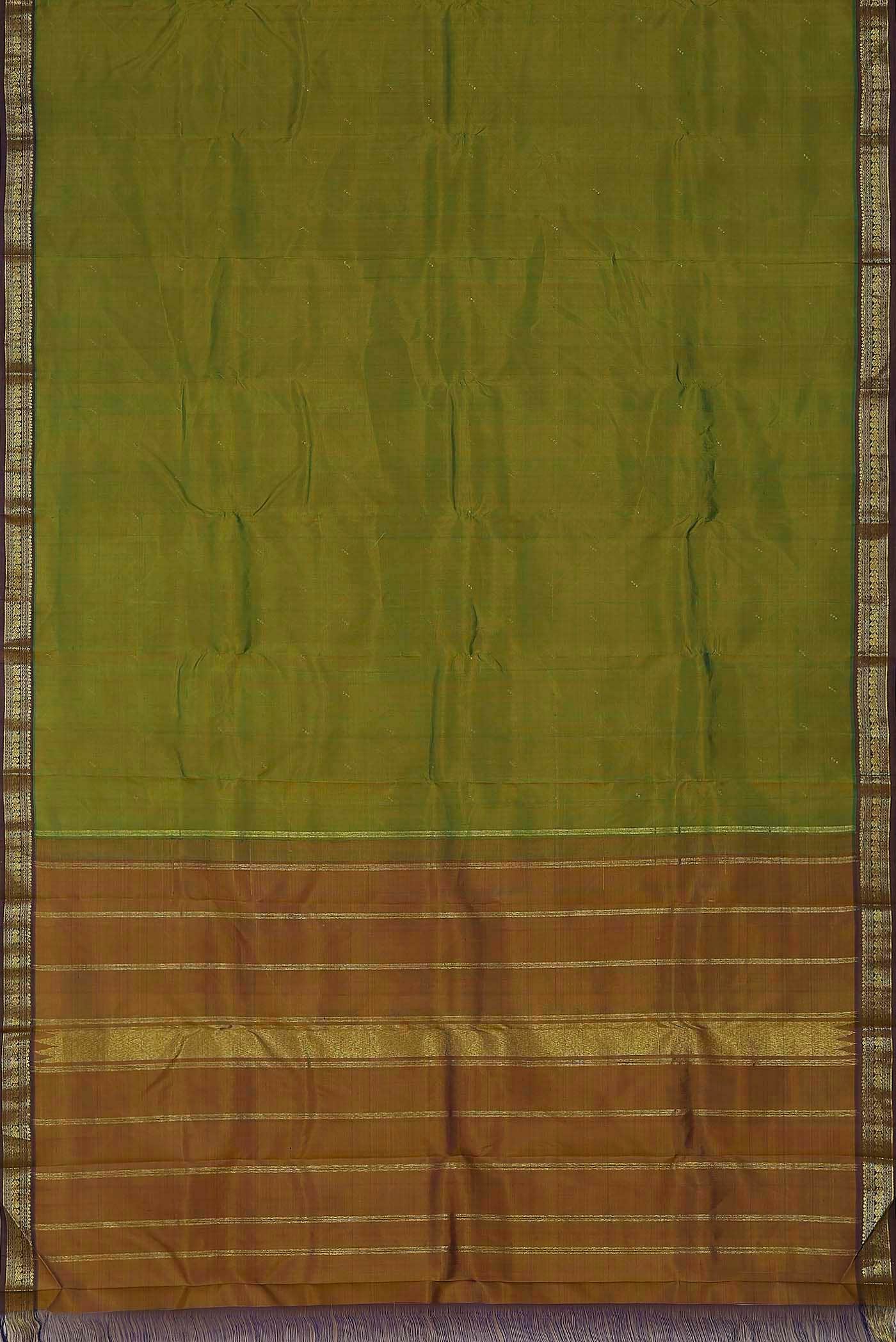 Green Kanchipuram Silk Saree