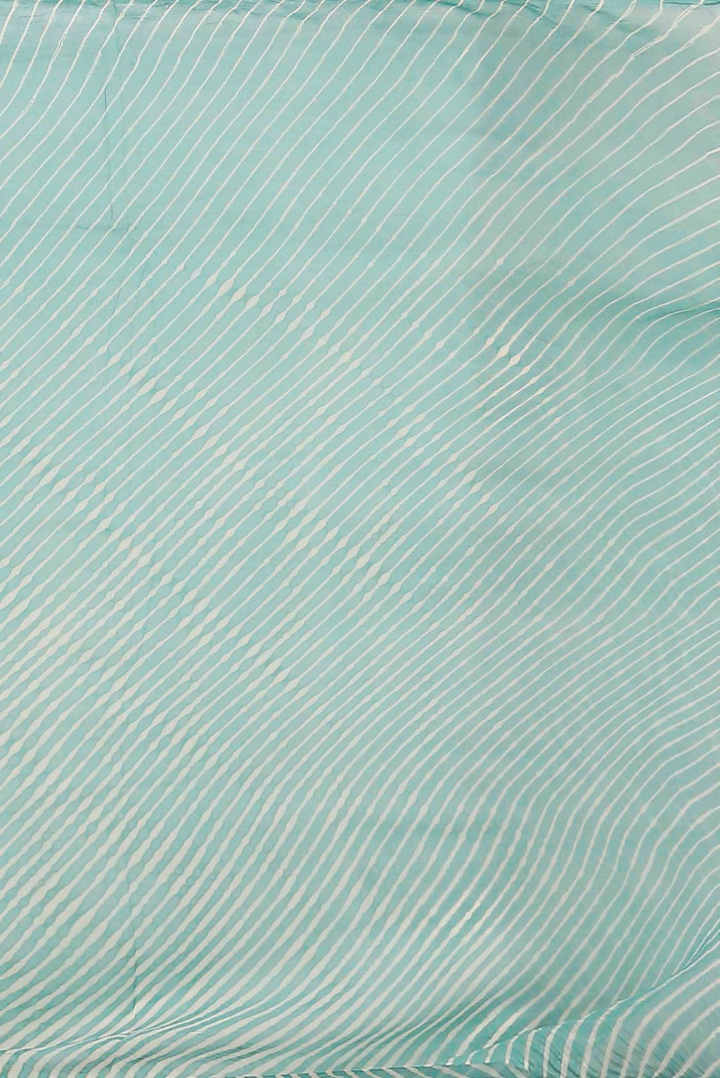 Blue Bandhani Georgette Saree