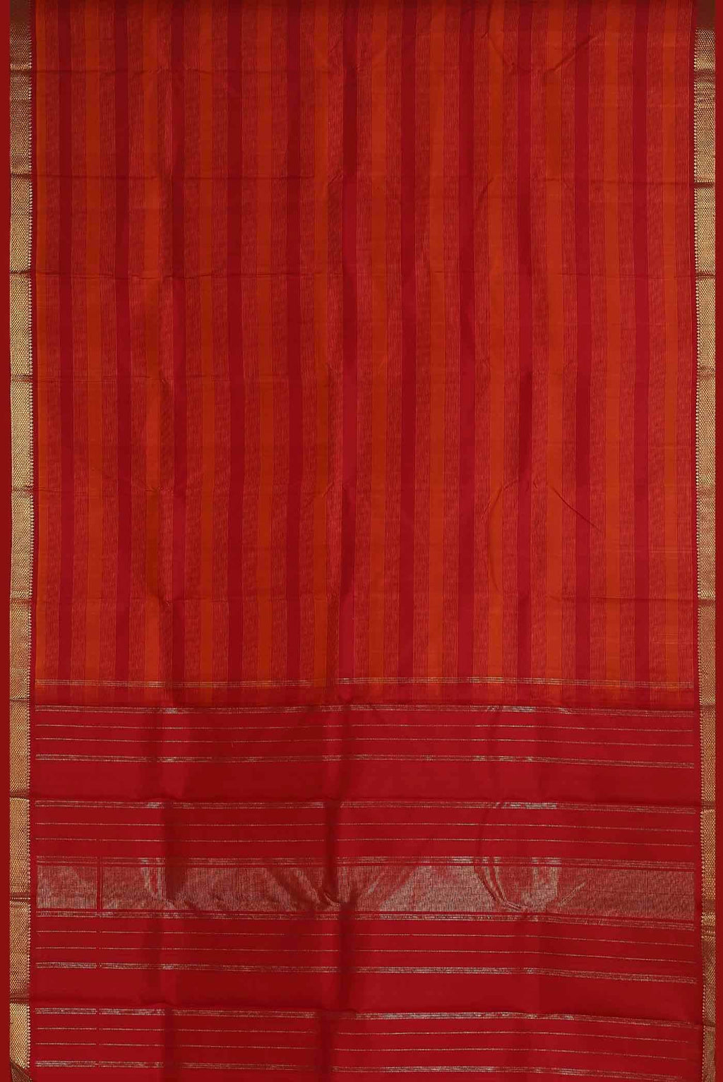 Red Kanchipuram Silk Saree