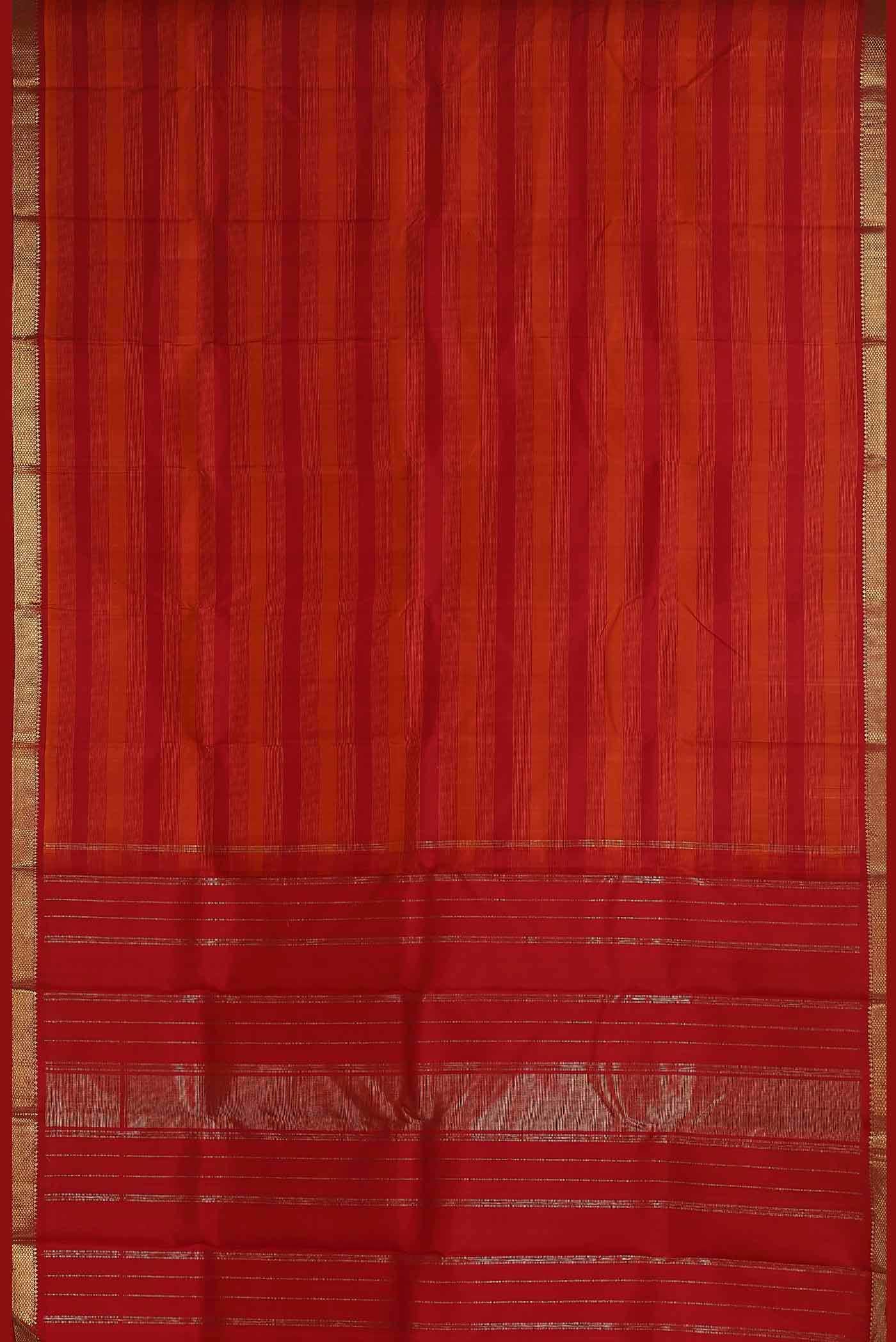Red Kanchipuram Silk Saree
