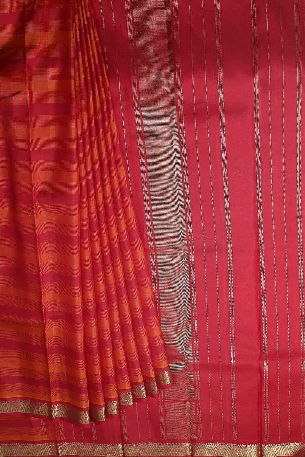 Red Kanchipuram Silk Saree
