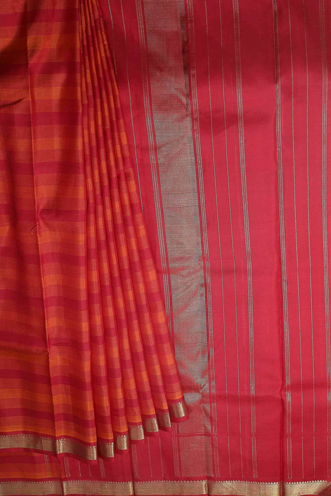 Red Kanchipuram Silk Saree
