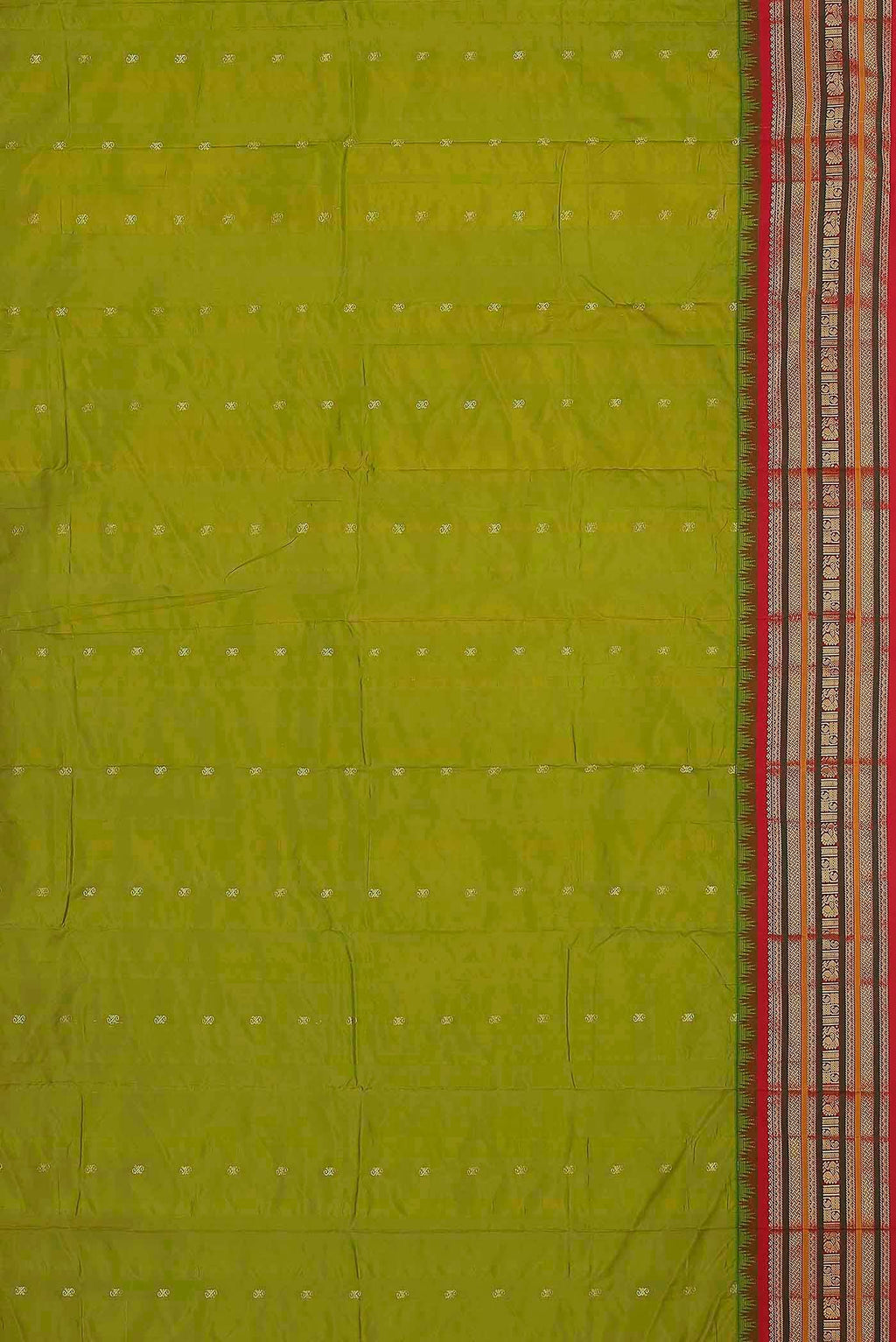 Green Blended Bangalore Silk Saree