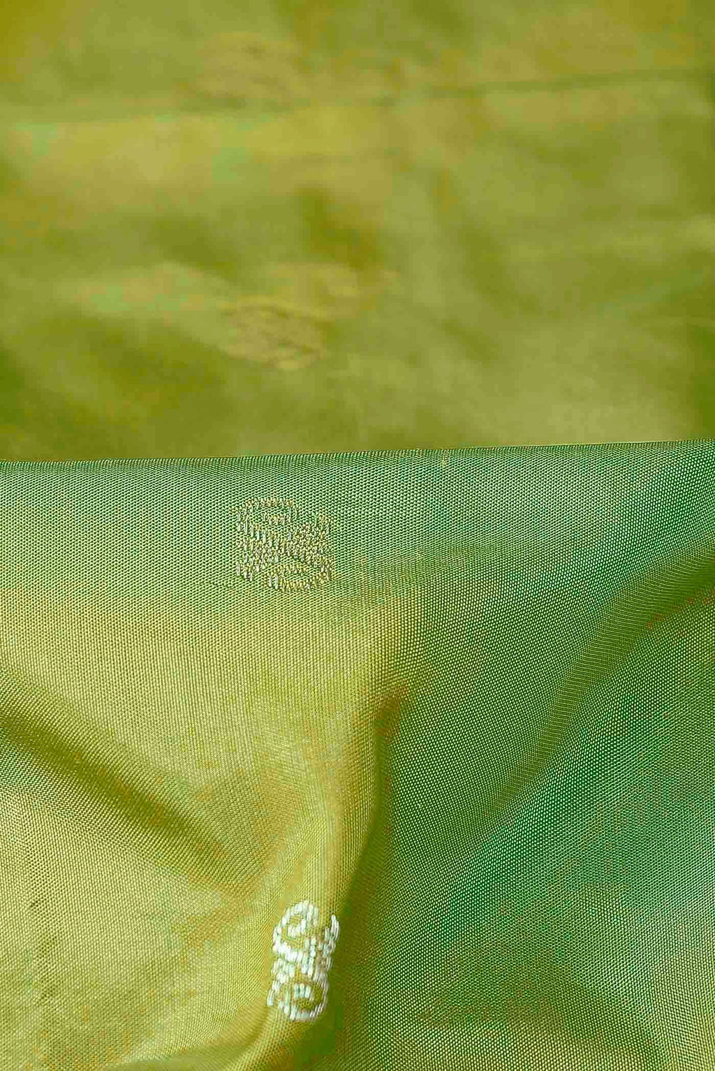 Green Blended Bangalore Silk Saree