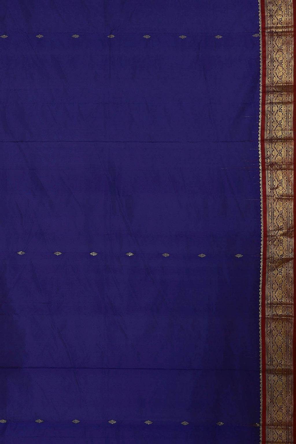 Blue Bangalore Silk Saree