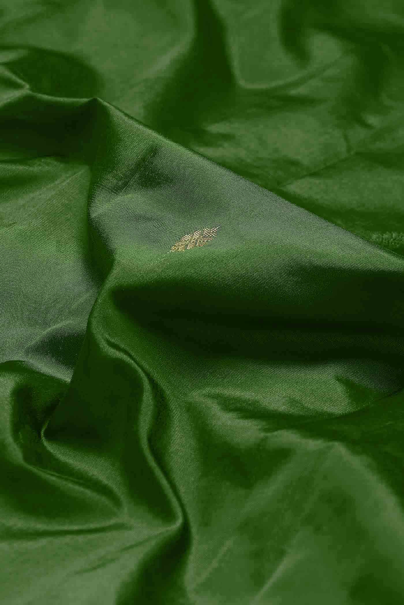 Green Blended Bangalore Silk Saree