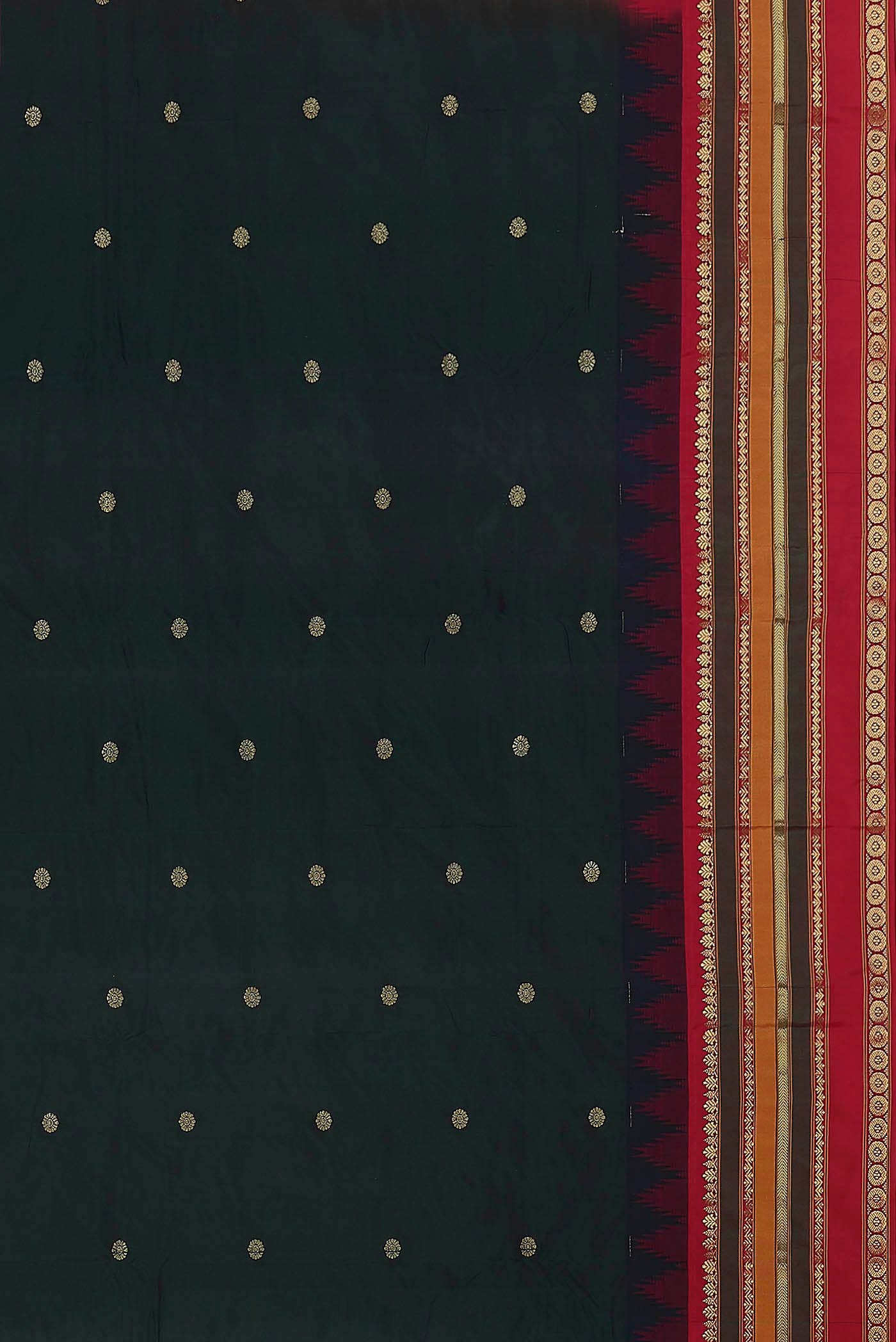 Blue Blended Bangalore Silk Saree