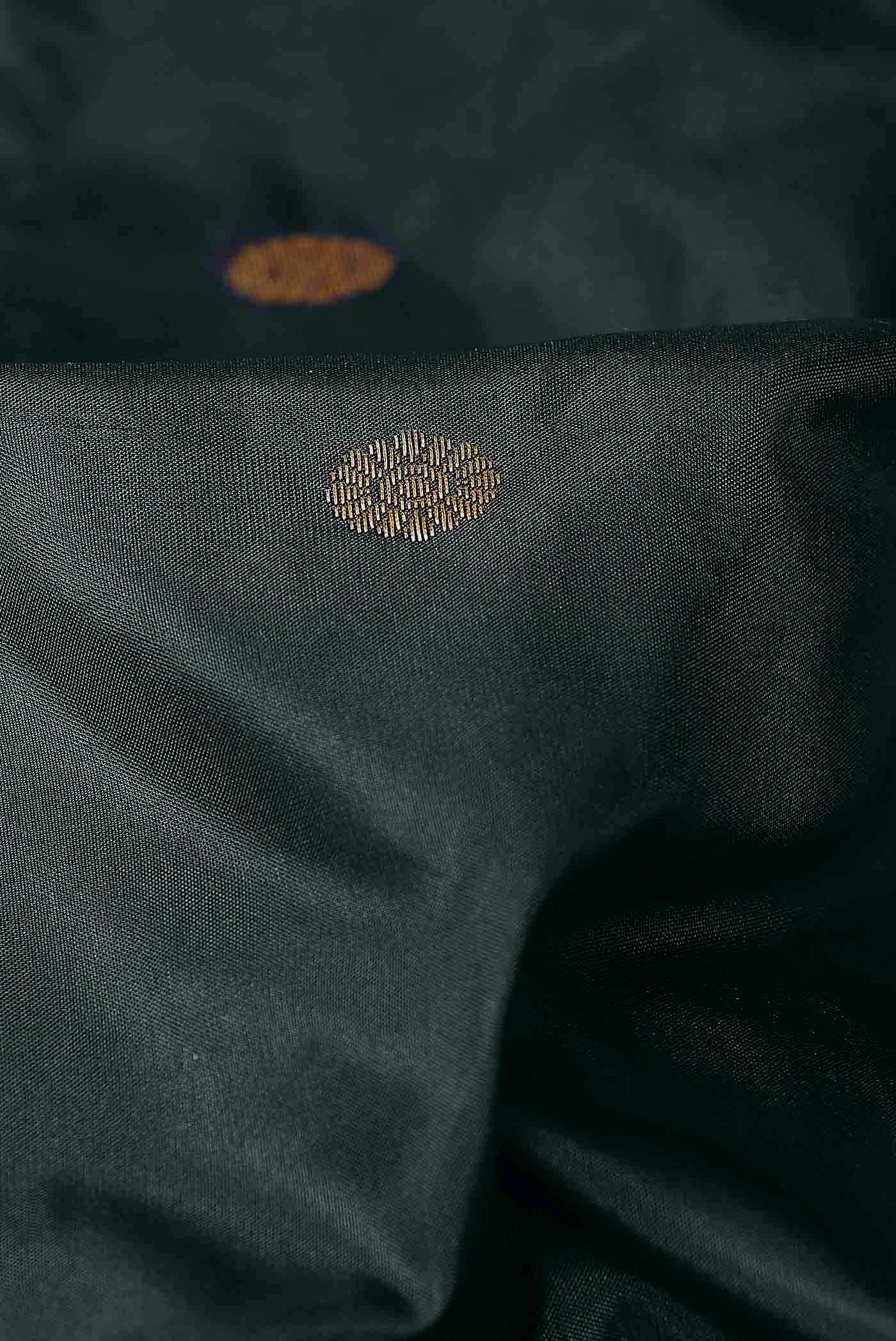 Blue Blended Bangalore Silk Saree