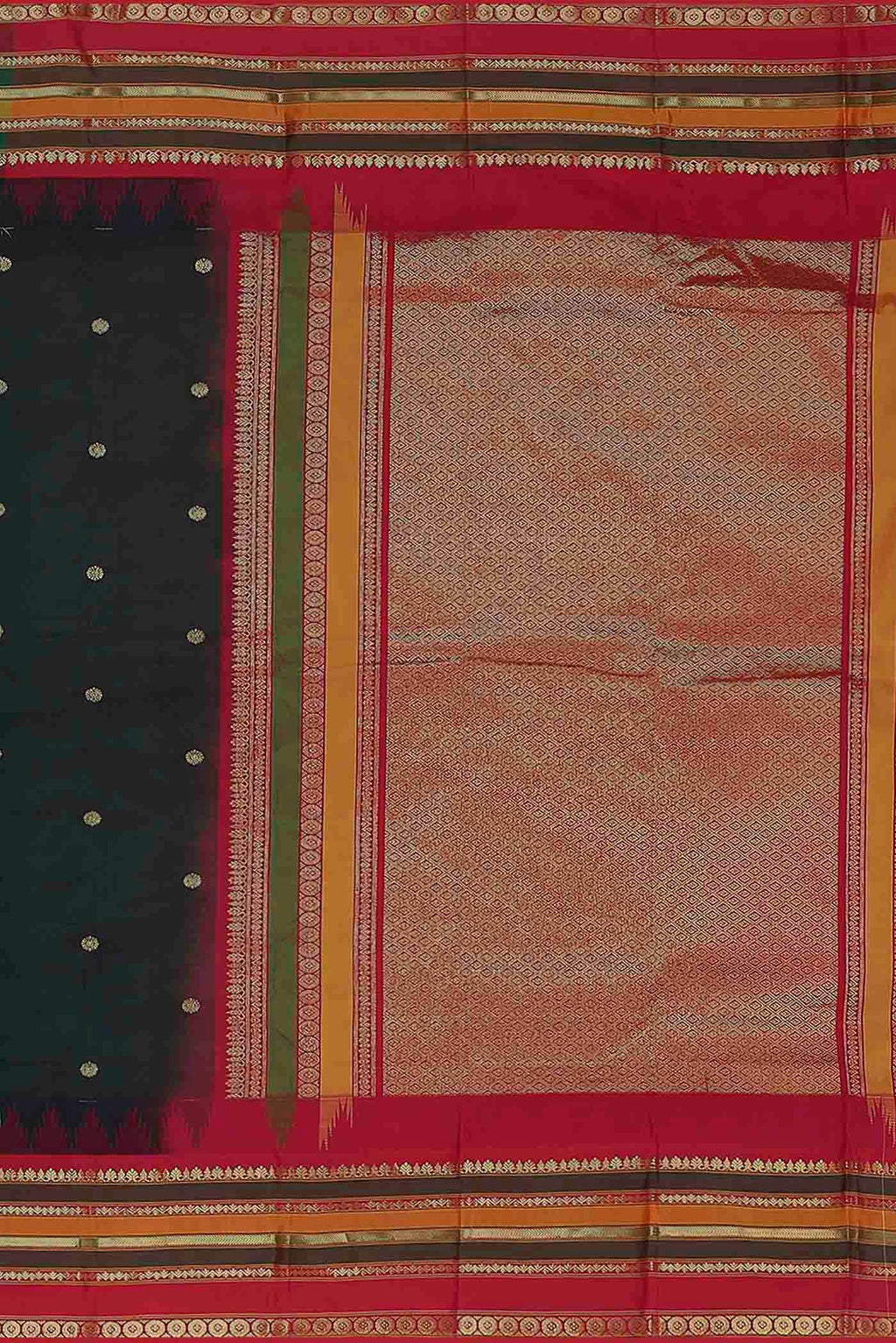 Blue Blended Bangalore Silk Saree