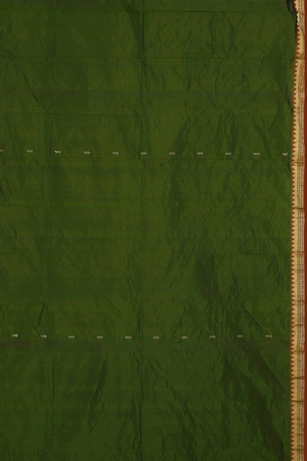 Green Blended Bangalore Silk Saree