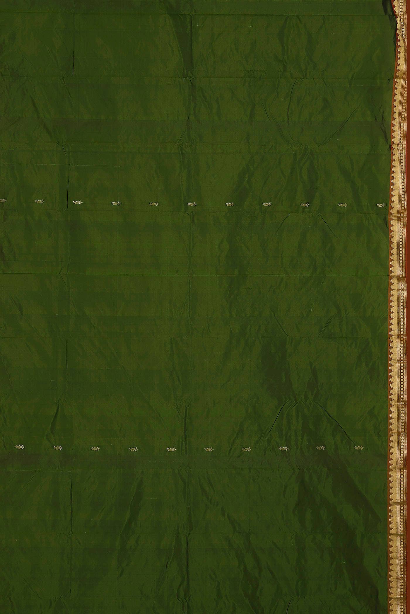 Green Blended Bangalore Silk Saree