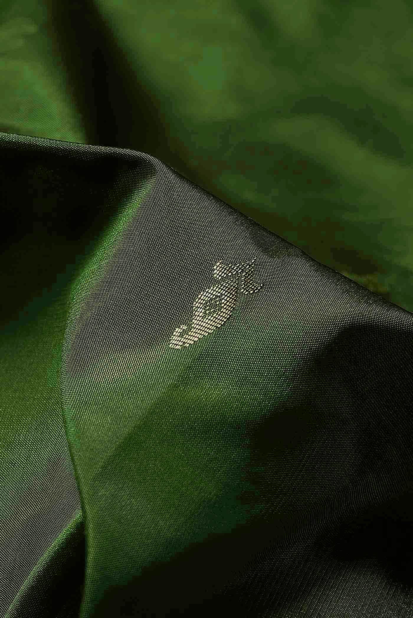 Green Blended Bangalore Silk Saree