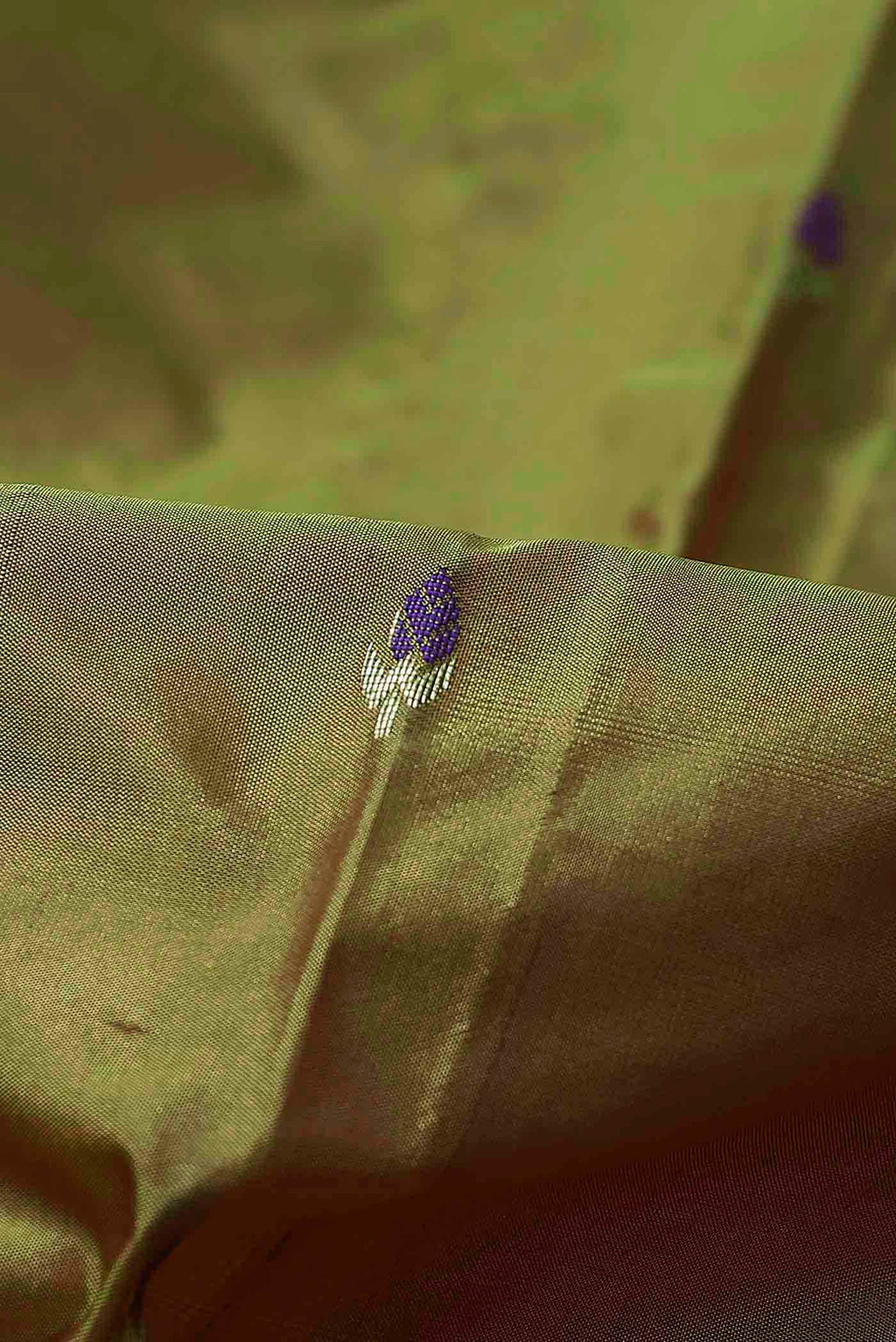 Green Bangalore Silk Saree