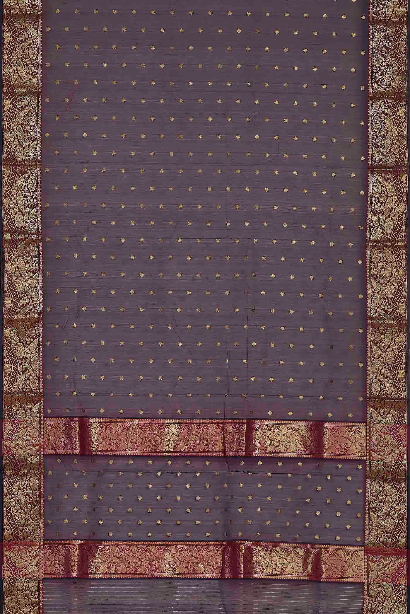 Blue Chanderi Silk Saree