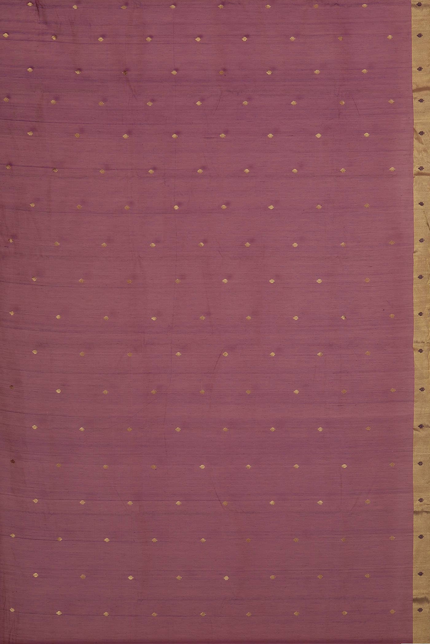 Purple Chanderi Silk Cotton Saree