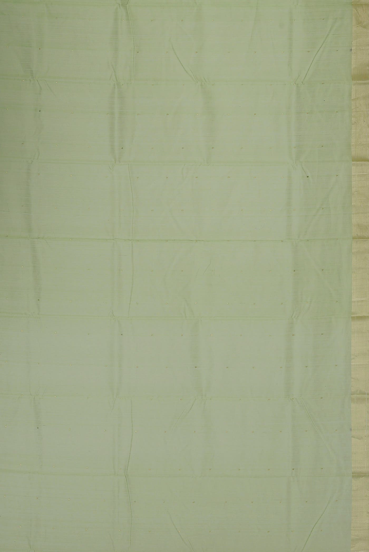 Green Chanderi Silk Cotton Saree
