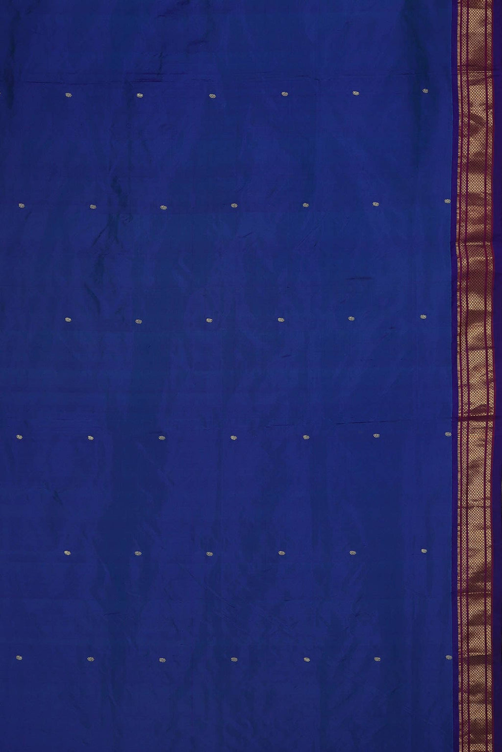 Royal Blue Paithani Silk Saree