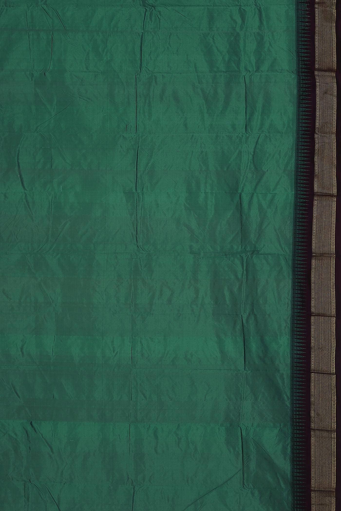 Green Blended Bangalore Silk Saree