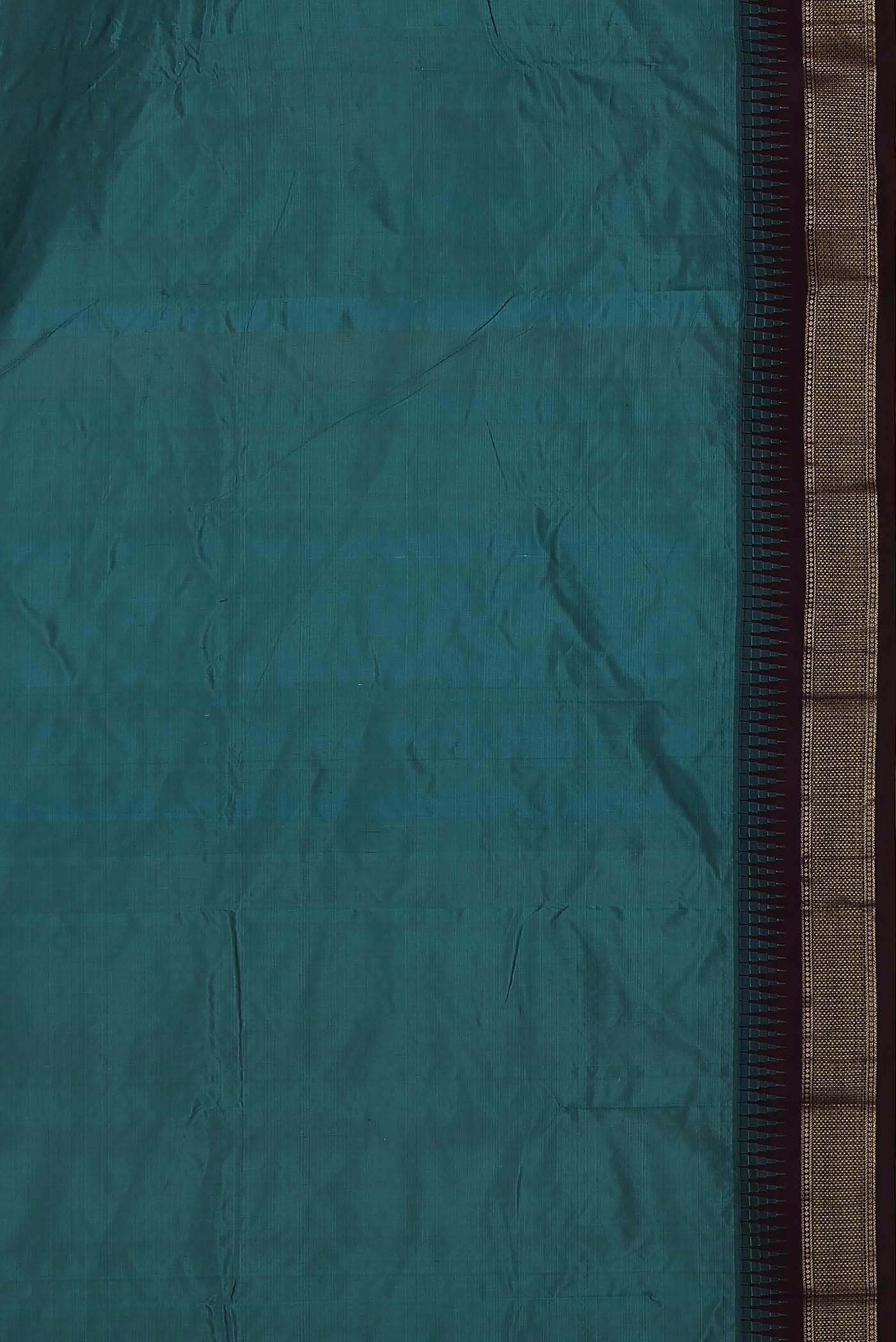 Blue Blended Bangalore Silk Saree