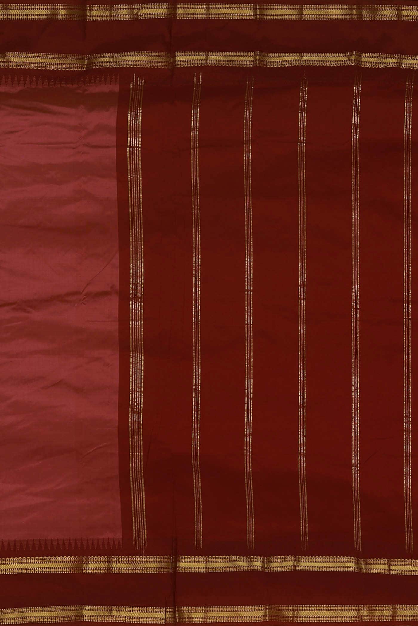 Coral Blended Bangalore Silk Saree